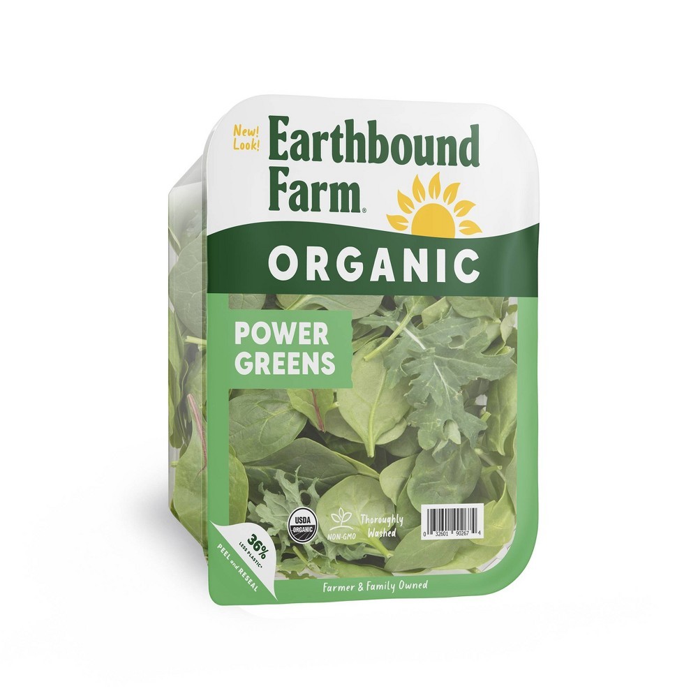 ORGANIC GREENS POWER GREENS EARTHBND     1 OZ