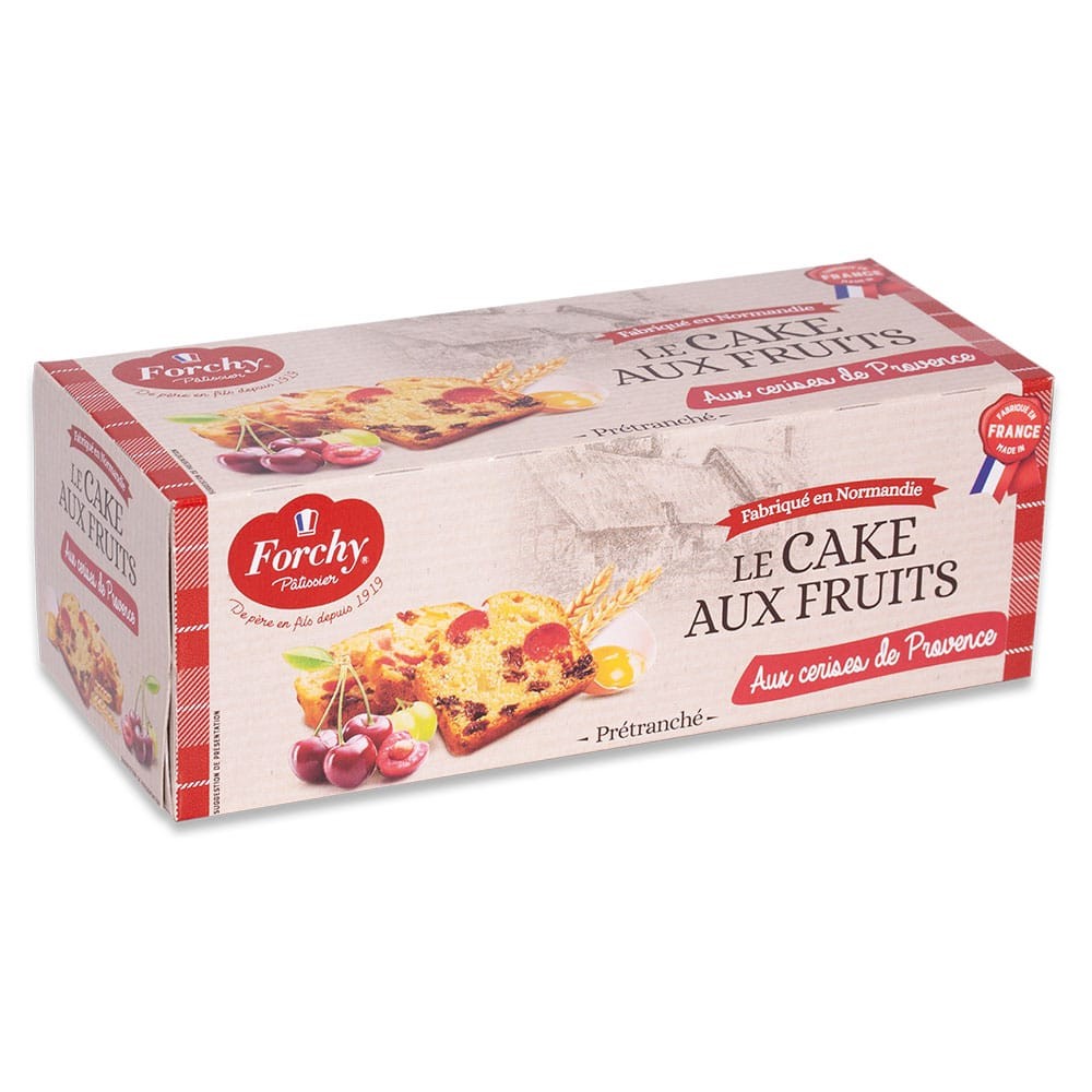 FORCHY FRUIT CAKE SLICED 500 GM