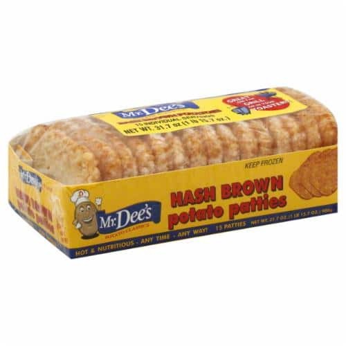 MR DEES HASHBROWNS 15CT