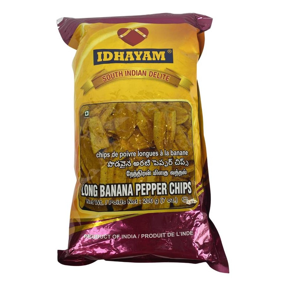 Idhayam Long Banana Chips 0.75 LBS