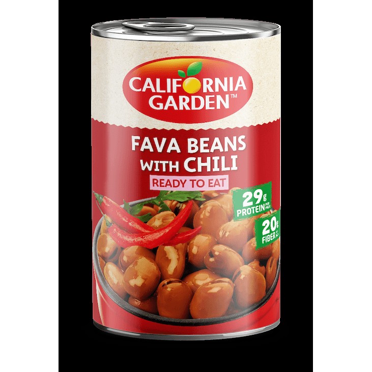 CG FAVA BEANS WITH CHILLI 450 GM