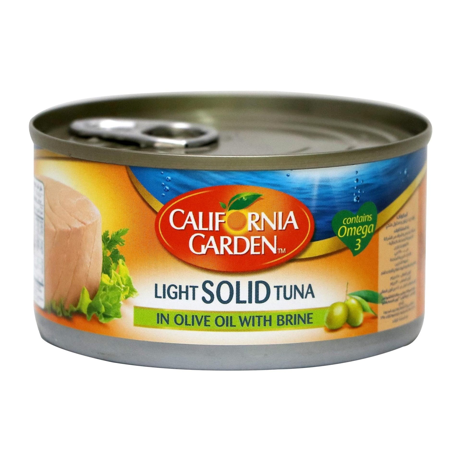 CG LIGHT TUNA IN OLIVE OIL & BRINE 185 GM