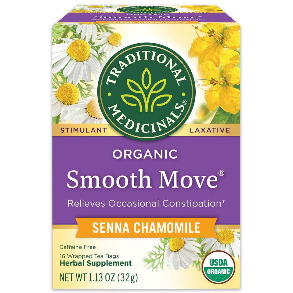 TRADITIONAL MEDICINALS SMOOTH MOVE ORGANIC TEA 0.07 Lbs
