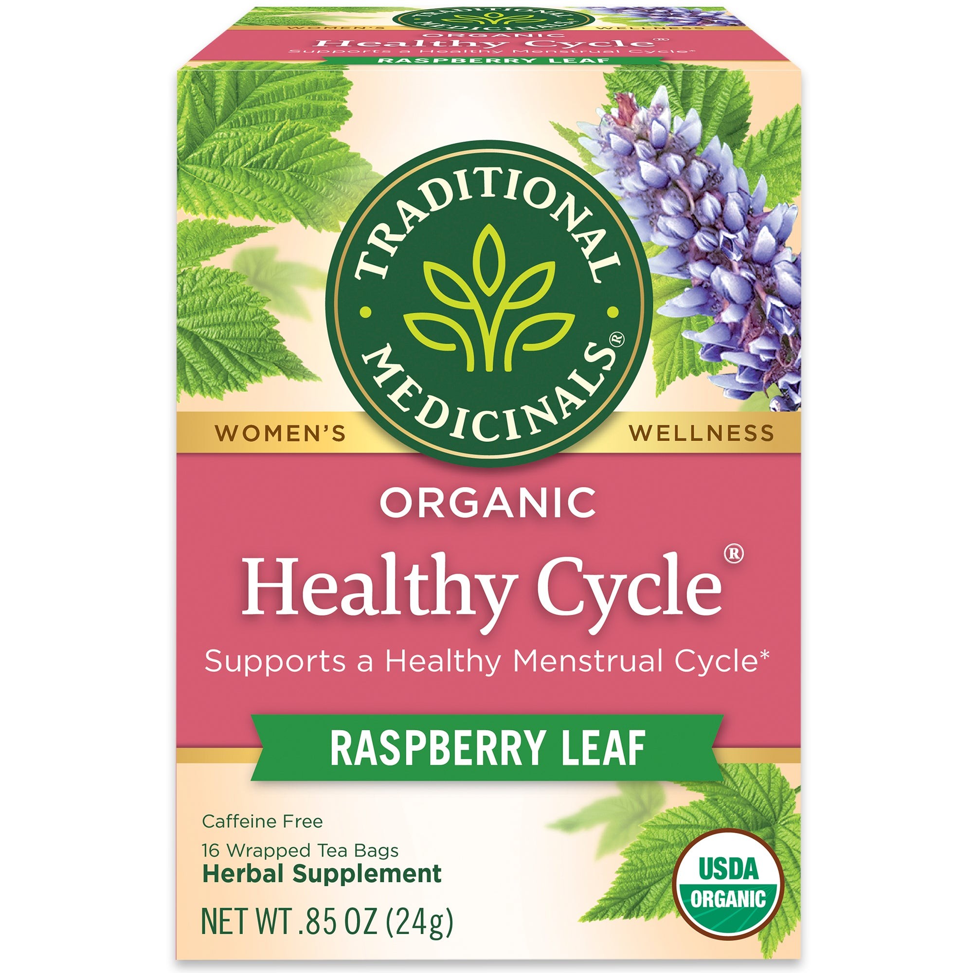 TRADITIONAL MEDICINALS HEALTHY CYCLE TEA 16 Each
