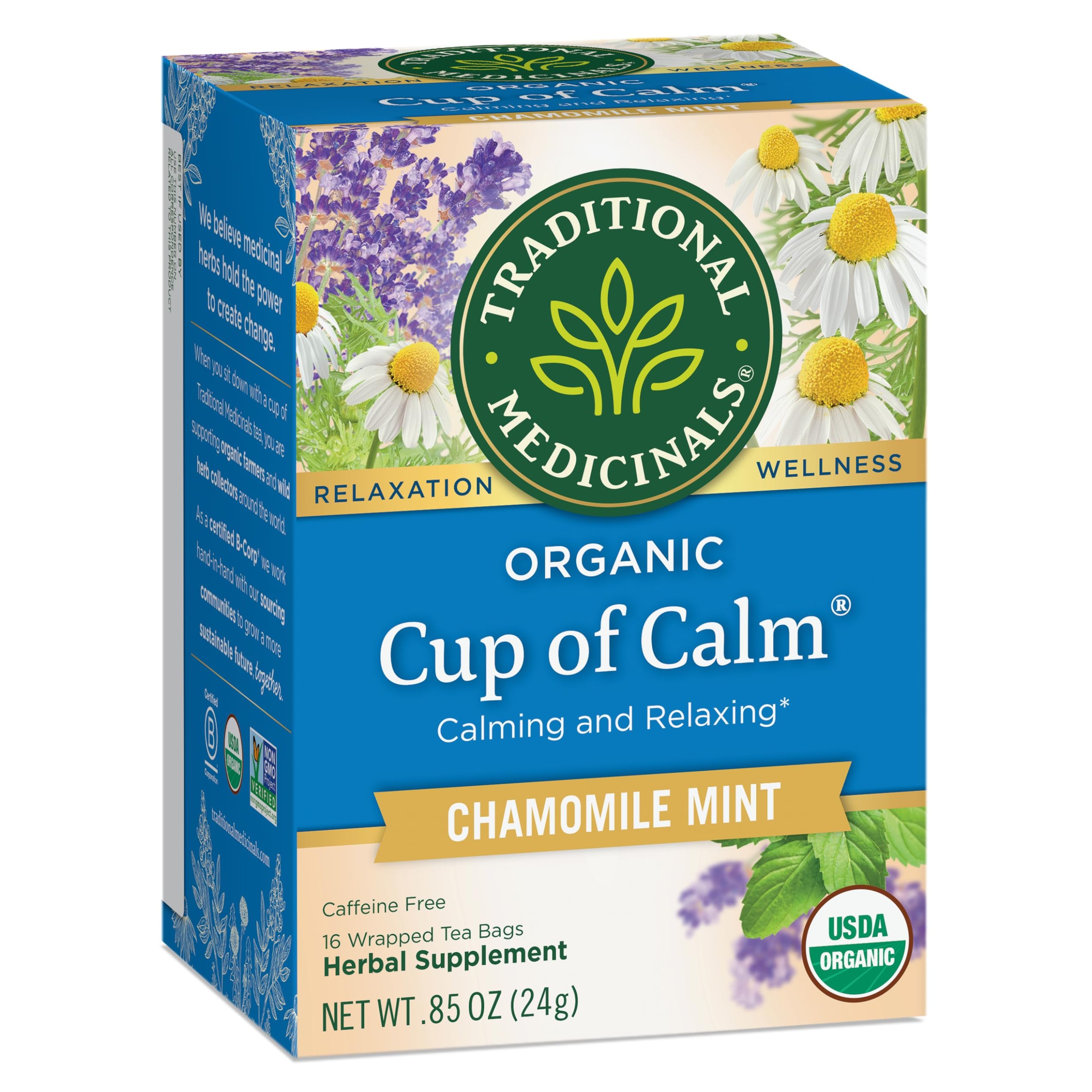 TRADITIONAL MEDICINALS CUP OF CALM 16 Each