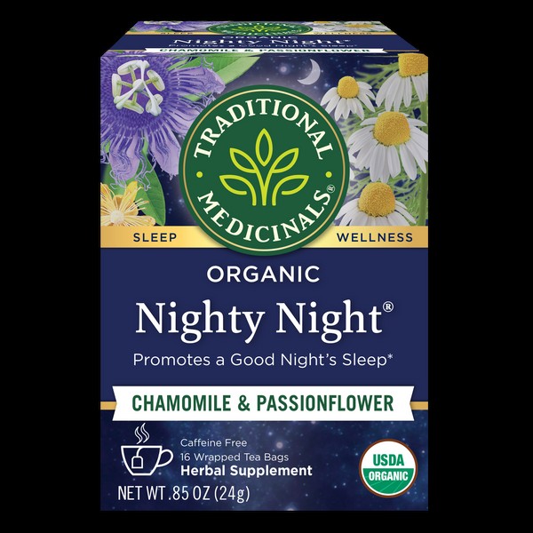 TRADITIONAL MEDICINALS NIGHTY NIGHT ORG TEA 0.05 Lbs
