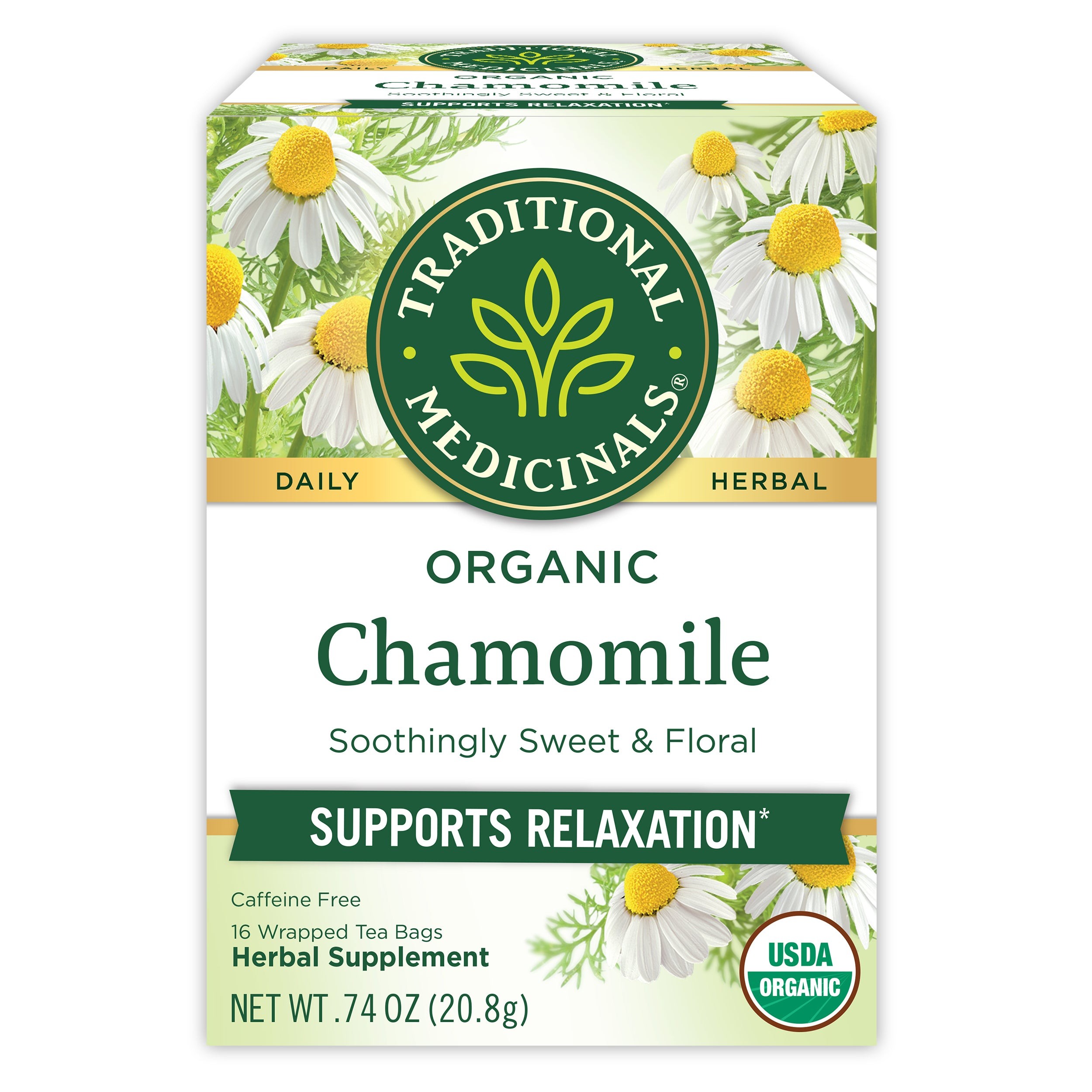 TRADITIONAL MEDICINALS CHAMOMILE 16 Each