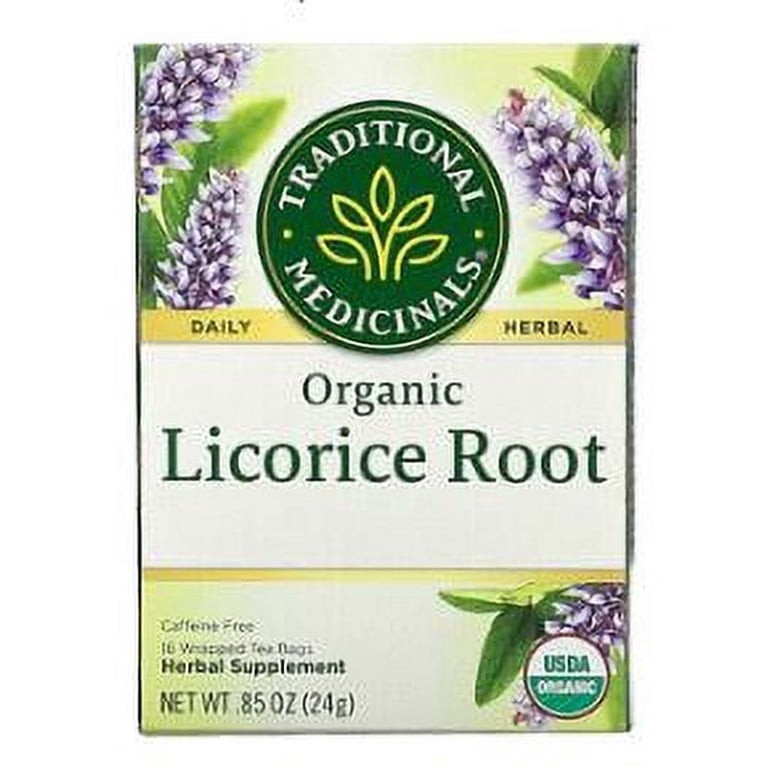 TRADITIONAL MEDICINALS LICORECE ROOT ORGANIC 16 Each