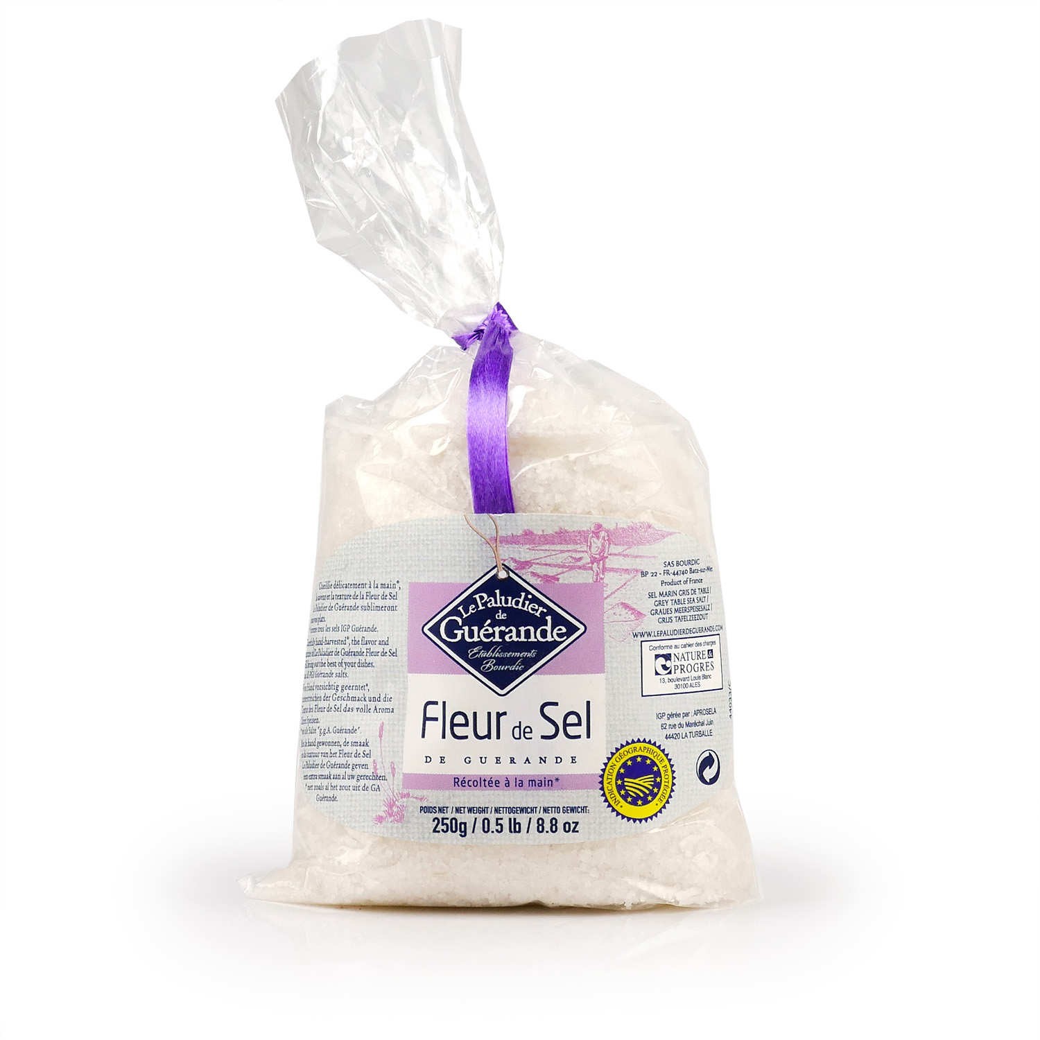 LE PALUDIER FLEUR DE SEL 0.25 Lbs