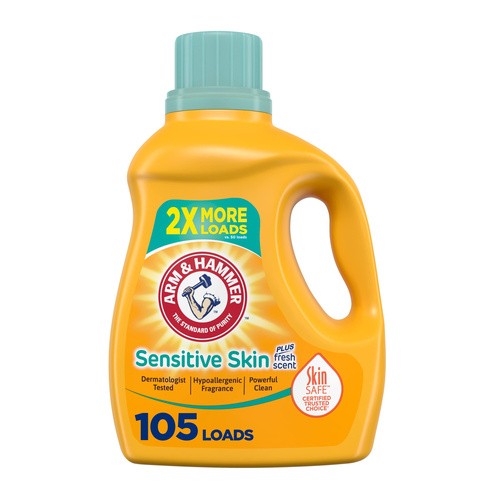 ARM & HAMMER SENSITIVE SKIN 105 OZ