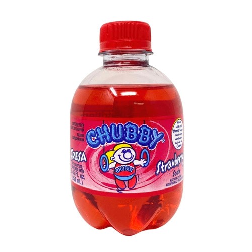 CHUBBY STRAWBERRY SODA 8.45 FLOZ