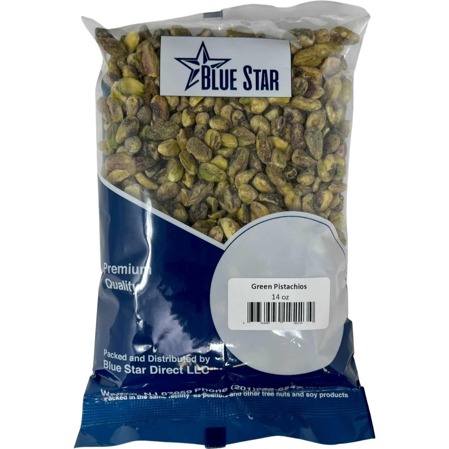 Blue Star Premium Green Pistachios 14 OZ