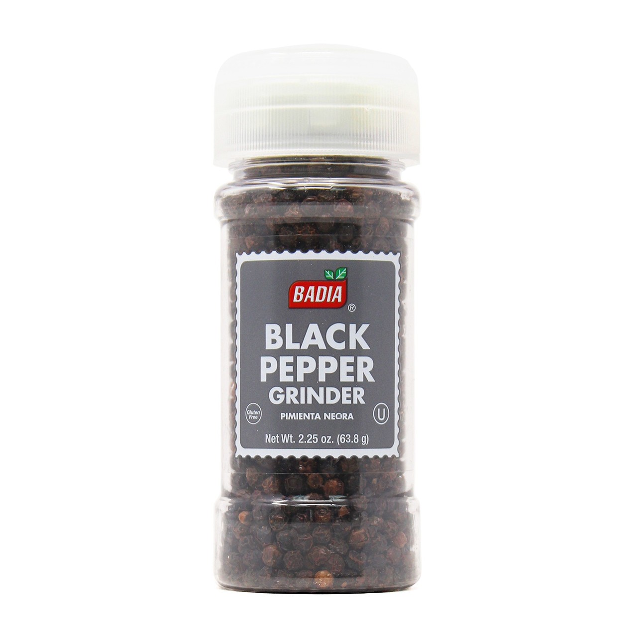 BADIA BLACK PEPPER WHOLE GRINDER 63.8 GM
