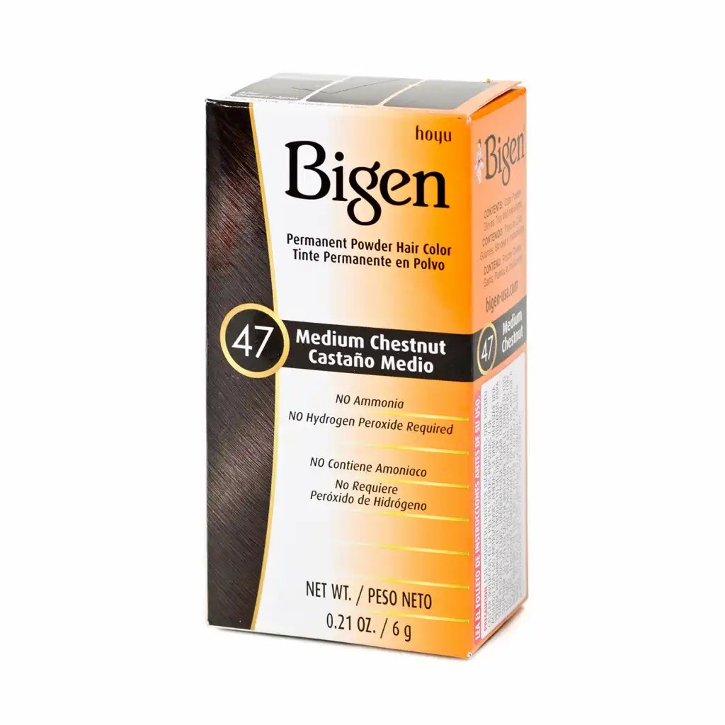MEDIUM CHESTNUT HAIR COLOR (47) BIGEN 6 GM