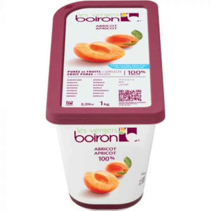 LES VERGERS BOIRON APRICOT PUREE 2.2 Lbs