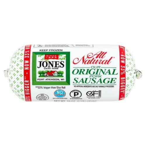 JNS ALL NAT SAUSAGE 16 OZ