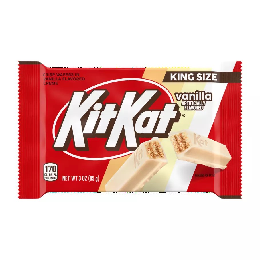 HERSHEY KIT KAT WHITE KING SZ 3 OZ