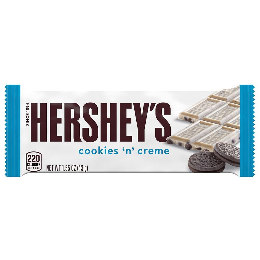 HERSHEYS COOKIE & CREAM 43 GM