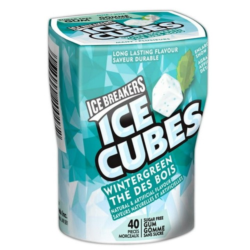 ICEBREAKERS CUBES WNTGRN                 40 COUNT