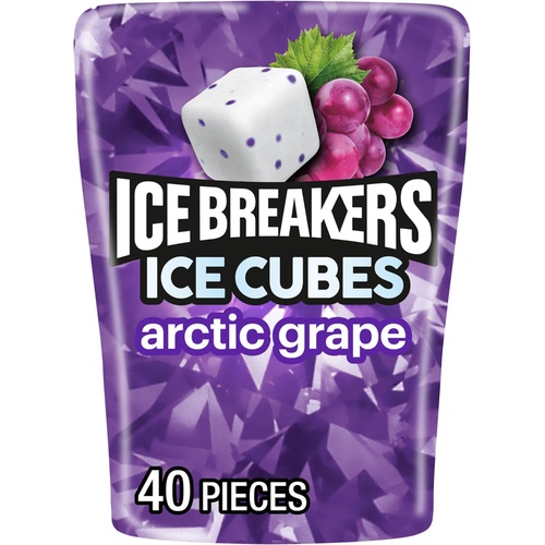 Icebreakers Cubes Arctic Grape 40 Count