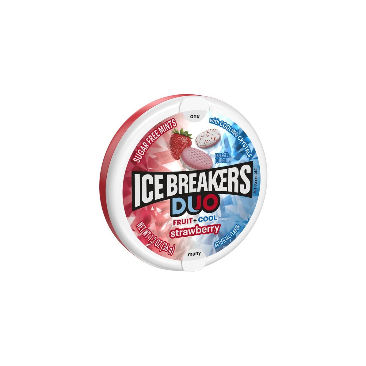 ICEBREAKERS DUO STERAWBERRY MINT 1.3 OZ