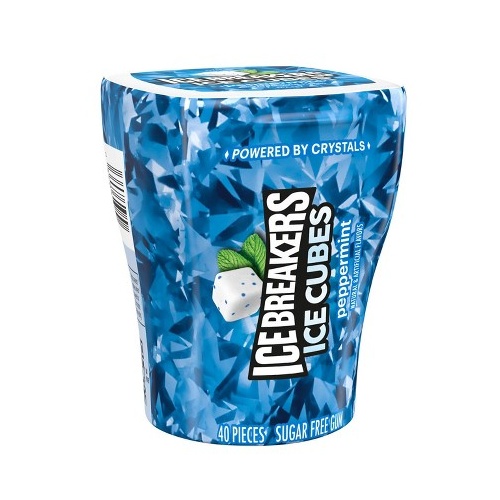 Icebreakers Cubes Peppermint 40 Count