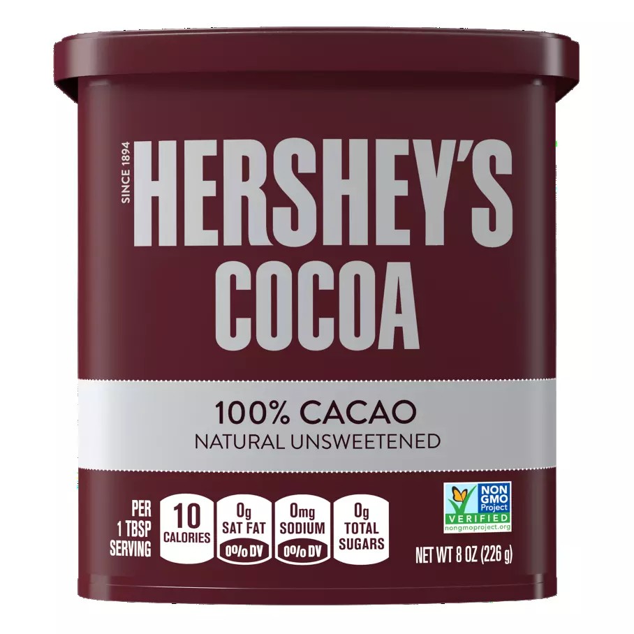 HERSHEYS 100% COCOA UNSWEETENED 8 OZ