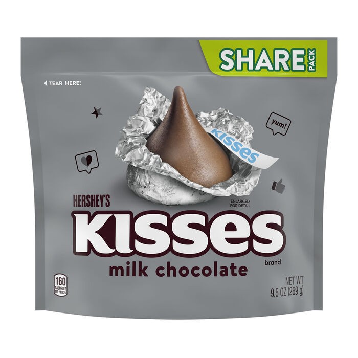 HERSHEYS KISSES SHARE PACK 10.8 OZ