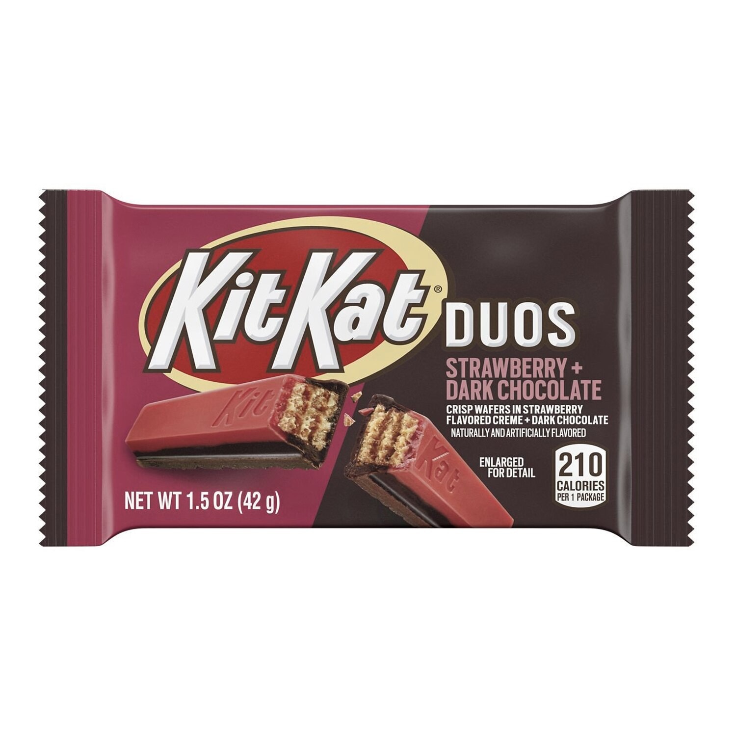 KIT KAT DUOS STRW DARK CH STD 1.5 OZ
