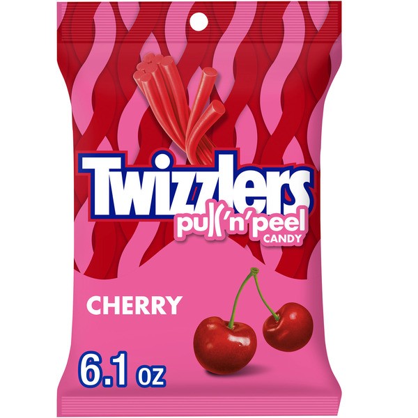 TWIZZLERS CHERRY PULL PEEL 14 OZ