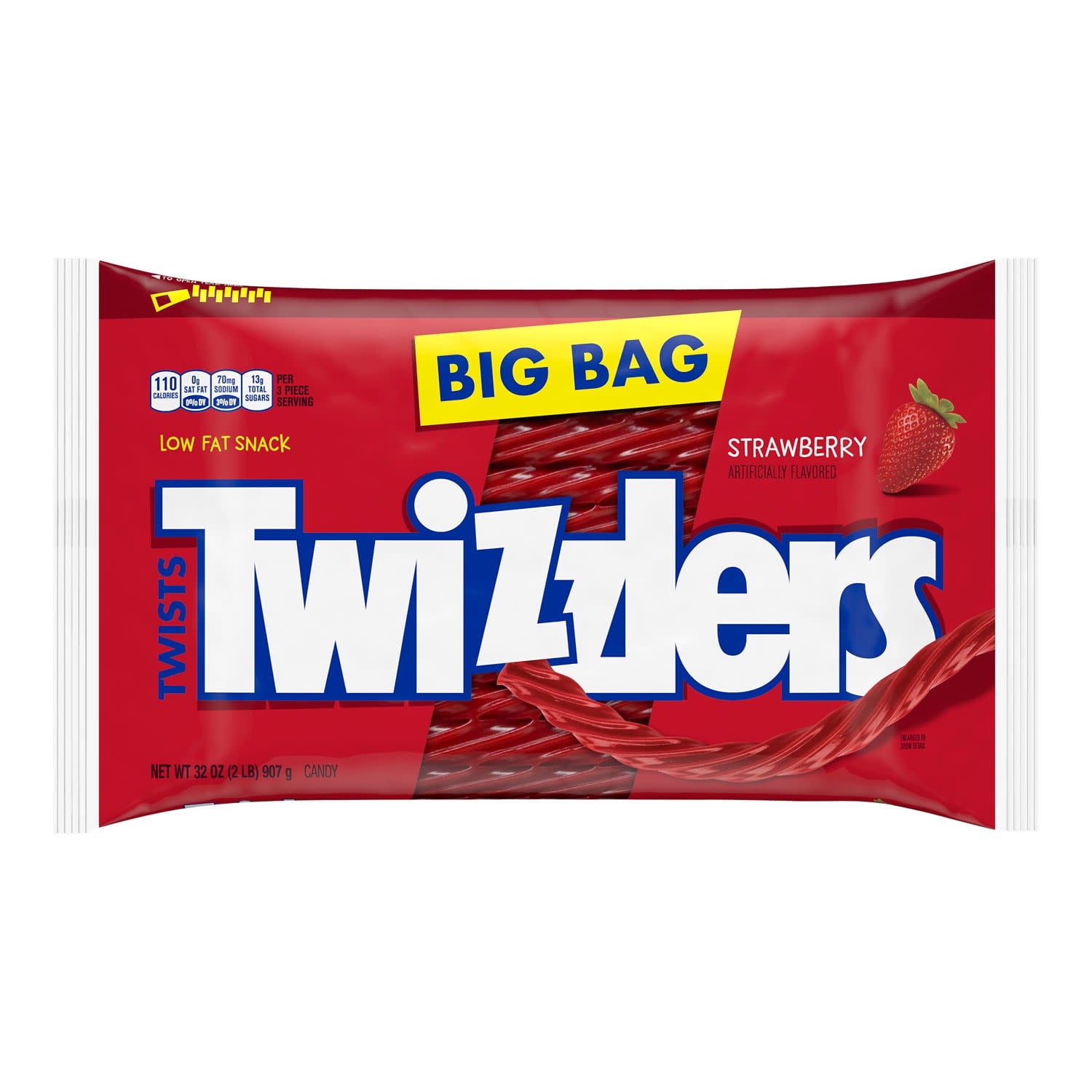 TWIZZLERS STRAWBERRY BIG BAG 32 OZ