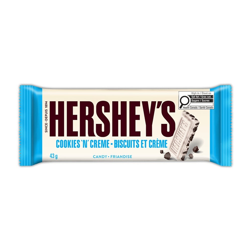 Hersheys Cookies Cream 43 GM