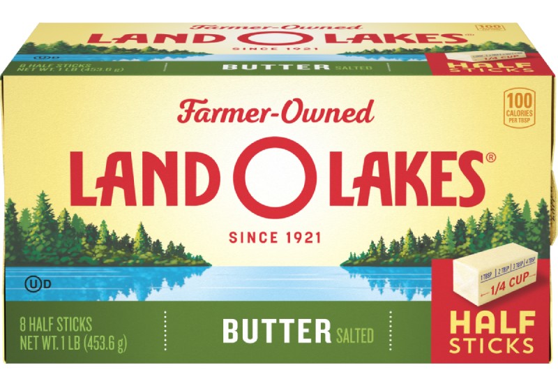 LAND O LAKES SALTED BUTTER 1 LBS