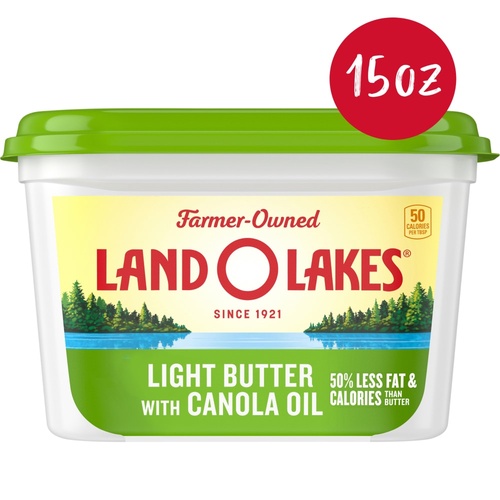 LAND O LAKES LIGHT BUTTER/CANOLA         1 OZ