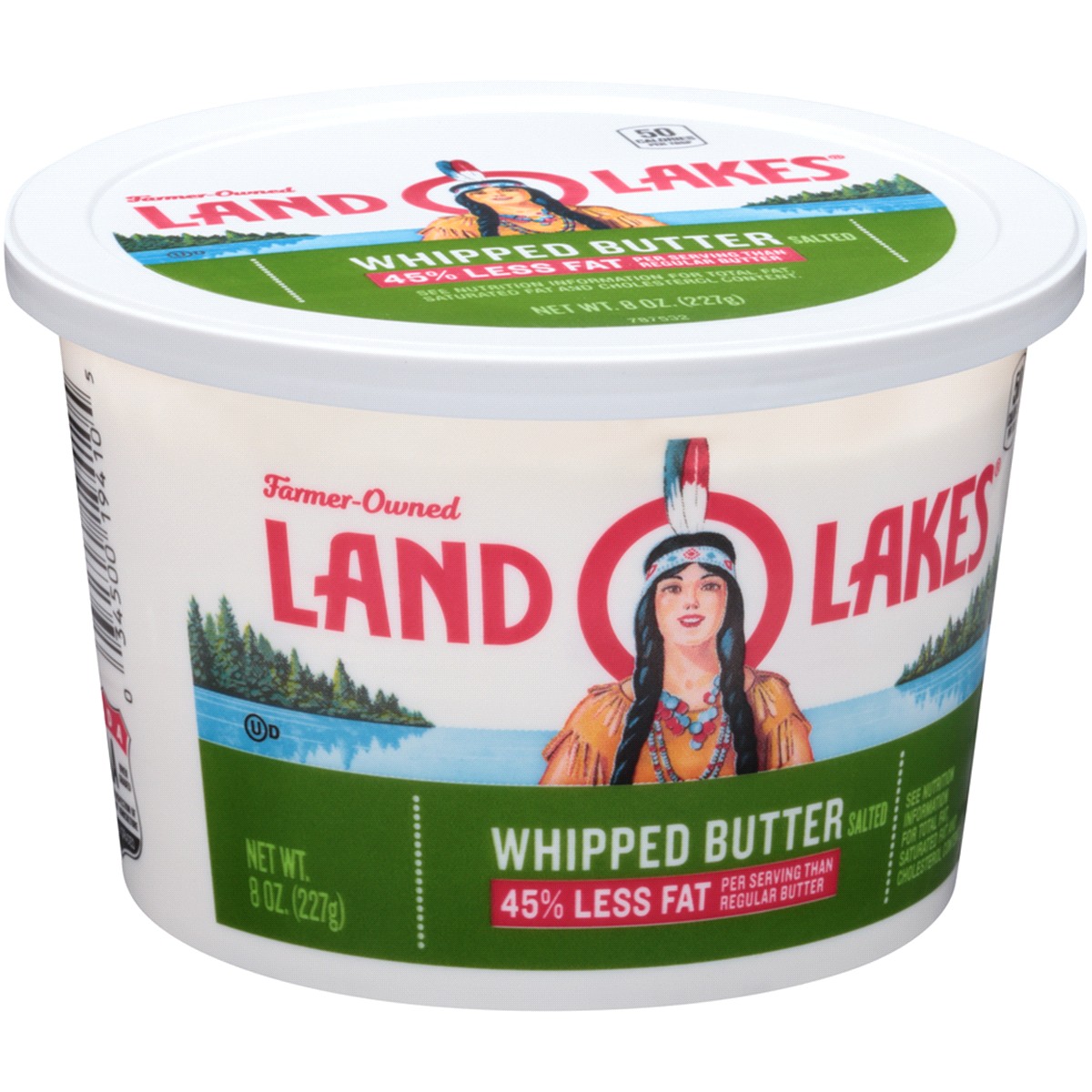 LAND O LAKES WHIPPED BUTTER SALTED 0.5 LBS