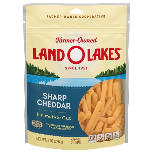 LAND O LAKES SHRP CHDR SHREDDED          1 OZ
