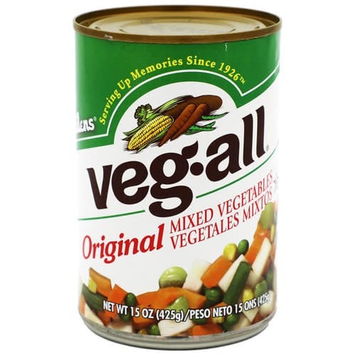 VEG ALL MIXED VEGETABLE 15 OZ