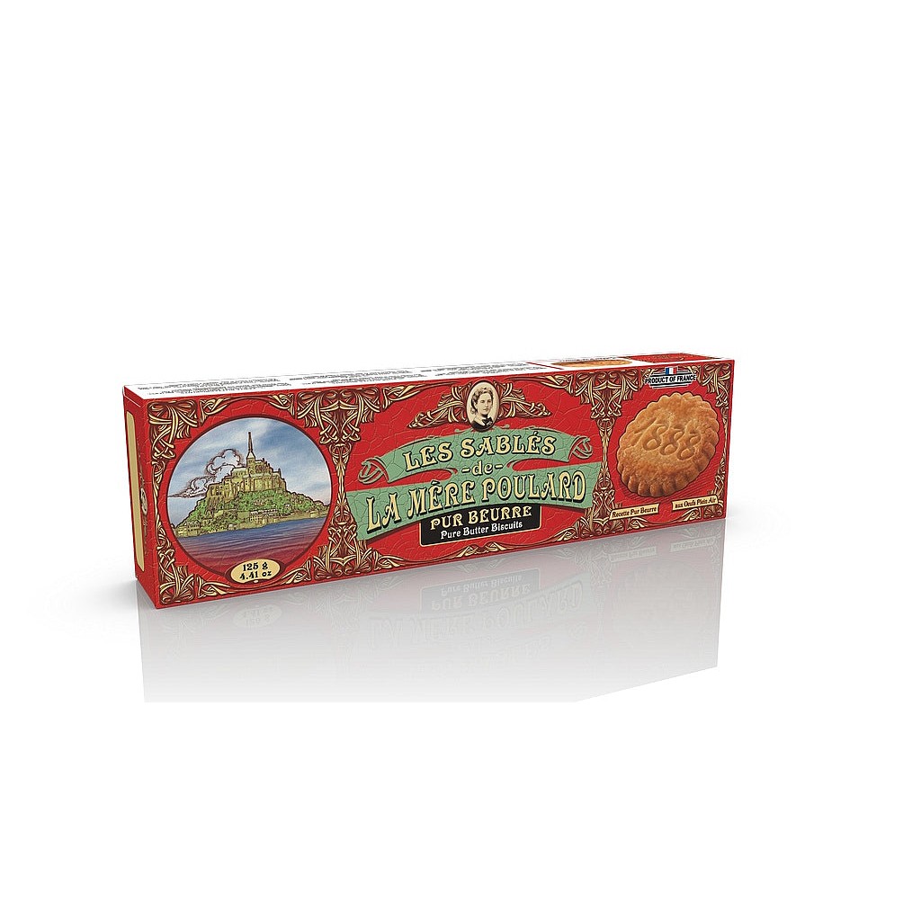 LA MERE POULARD BUTTER BISCUITS 125 GM