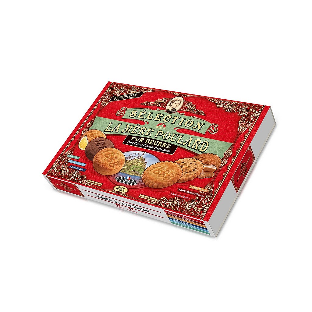 LA MERE POULARD ASSORTED BISCUITS 375 GM