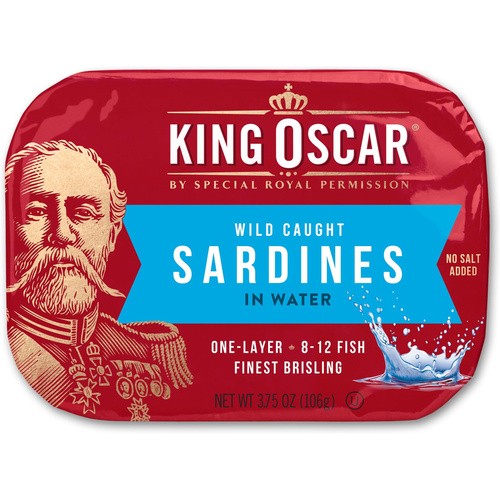 KING OSCAR SARDINES SP WTR 3.75 OZ
