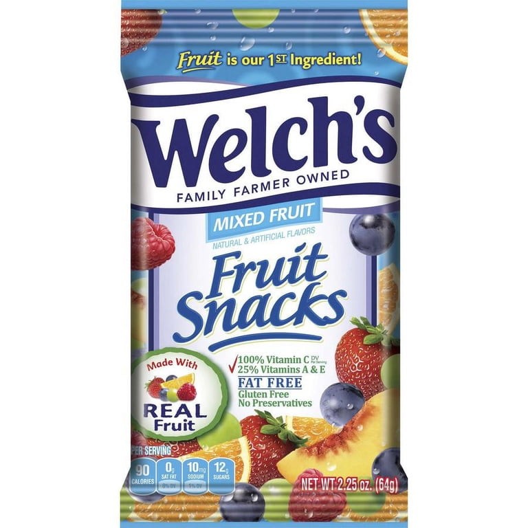 Welch's Mixed Fruit 2.25 Oz