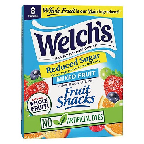 WELCH'S RED SUGAR MX FRT FRT SN 8 PK     8 COUNT