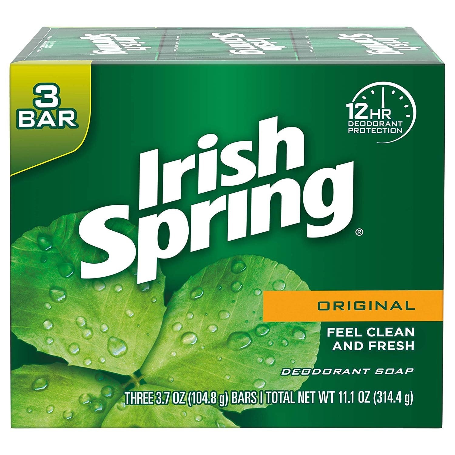 IRISH SPRING ORIGINAL 3 PACK 3.75 OZ