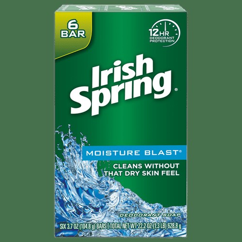 IRISH SPRING MOIST B 3.7 OZ