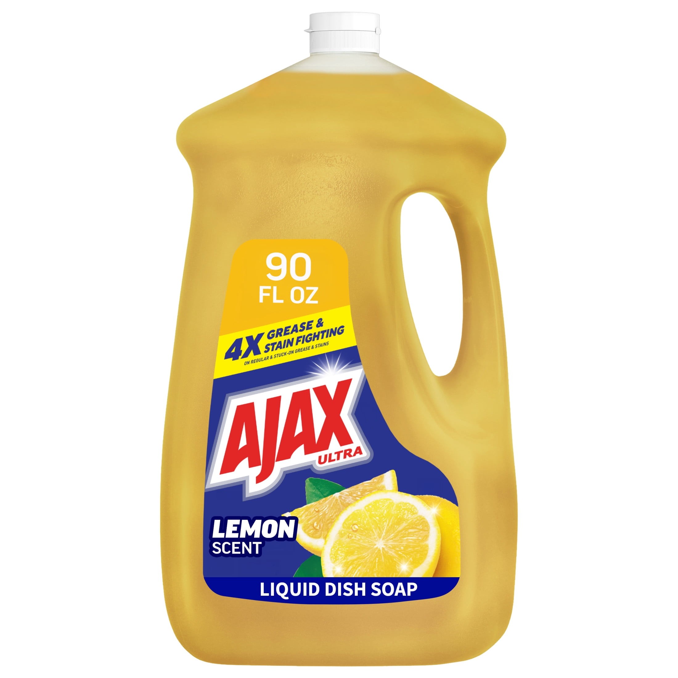 Ajax Lemon Ultra Super Degreaser Liquid Dish Soap 28 FLOZ