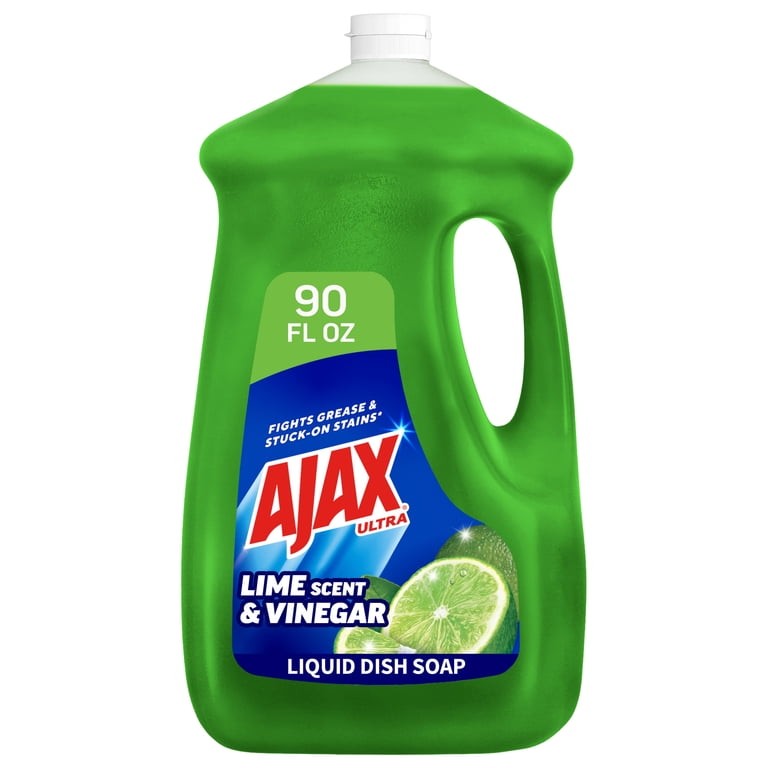 Ajax Vinegar + Lime Dish Liquid 90 OZ
