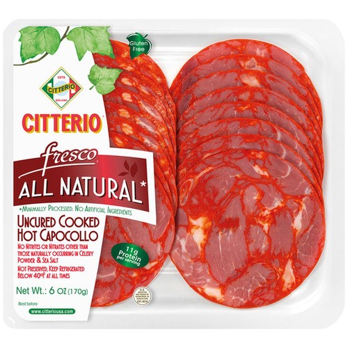 CITTERIO HOT CAPOCOL 6 OZ