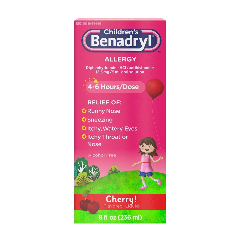 Children Benadryl 8 Floz