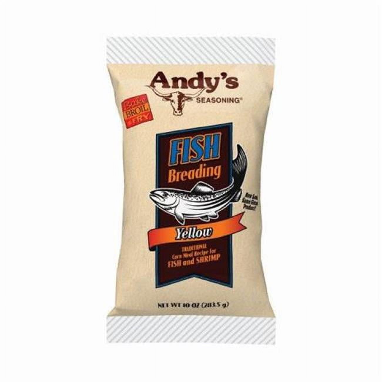 ANDY'S YELLOW FISH BREADING 10 OZ