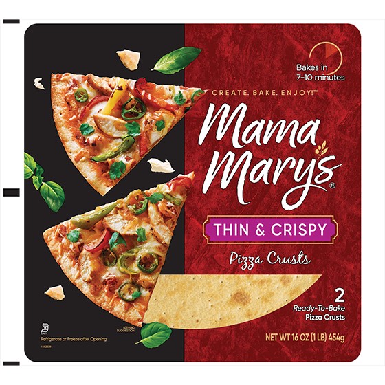 MAMA MARYS THIN PIZZA CRUST 12IN